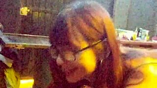 sometida le gusta tragarse la verga completa junto con las bolas, whore lick latina cum in mouth ball licking choking homemade moaning amateurs compilation