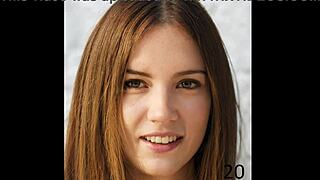 Mistress Kittiwips ties up submissive hubby for French audio JOI