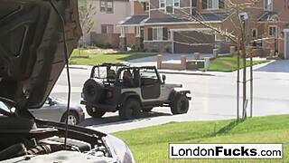 London Keyes Squirts for Marcus in a Hardcore Asian Scene with Big Tits and Cumshot