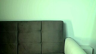 I show my blonde ass in jeans with toy inside for sensual masturbation