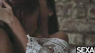 Hot Asian Babe Enjoys Steamy Lesbian Sex with Stunning Girlfriend