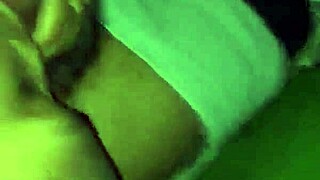 Hood chick gives intense blowjob with facial