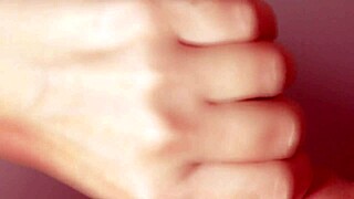 hey, wanna see this japanese babe swallow cum? close-up blowjob in love story pt 03.