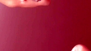 hey, wanna see this japanese babe swallow cum? close-up blowjob in love story pt 03.