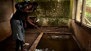 Colleague Fucks Wife And Husband In Adultery Scene Outdoors