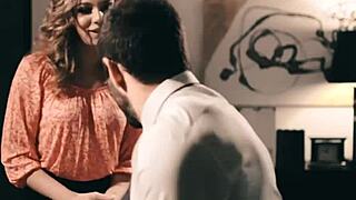 Sinful Babe Loves Intense Boss Banging. Her Natural Tits Bounce With Rough Fucking.