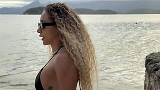 We picked up a beautiful black girl on the beach and brought her home for adventures.