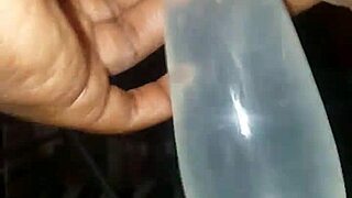 Preparing My Penis with Ice for Intense Action