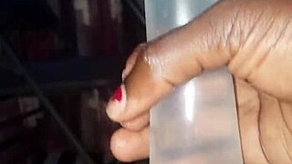 Preparing My Penis with Ice for Intense Action