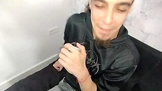 stepsister argues with stepbrother over smoking habit