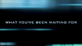 Latina gives footjob to monster cock in Hollywood