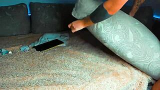 Tattooed Barbie Chick Fingers Herself Wild on Webcam!