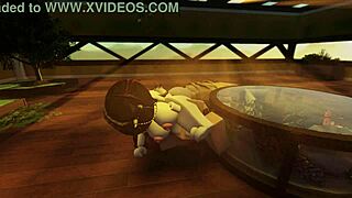 My Bold Subscriber Persistently Demands Intense Fucking In Roblox Condo Game With POV Blowjob.