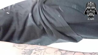 Jerking off outdoors in nature, come drink my hot load straight from the source. Any takers?