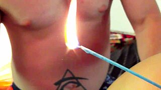 rim white & blue introduction with dirty talk and licking.