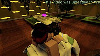 My Bold Subscriber Persistently Demands Intense Fucking In Roblox Condo Game With POV Blowjob.