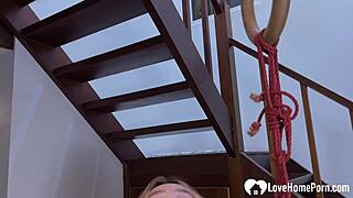 Watch her surrender completely in a daring rope adventure! 😈