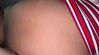 Morning Quickie with My Hermanastra Showing Off Her Curvy Ass in Tight Jeans