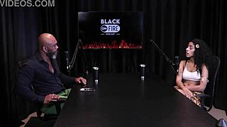 Bibi Hourani enjoys feeling the cock enter and charges for her patience in this fetish massage.