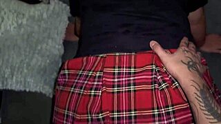 me masturbating in front of my latina roomie, she got so excited she grabbed my monster cock and we went wild