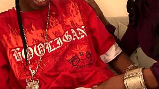 Beautiful Black Woman Squirts on Big Cock