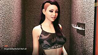 A O A Academy 49: Blonde Teen with Big Tits Shines in Wild Scene. Her Boobs Steal the Show!