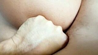 Playing pussy and ass slowly