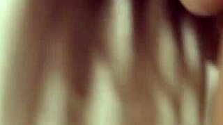 Lisa Gali enjoys slow sensual sex with mature boyfriend, moaning and blowjob