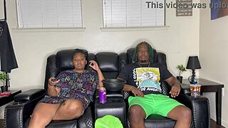 A perfect booty friend enjoys a secret meeting before her husband returns