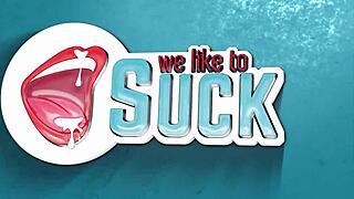 submissive beauty caught in an obedient threesome with intense control