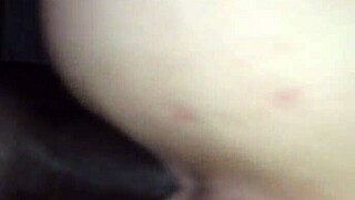 doggystyle white bitch with big black cock cumshot