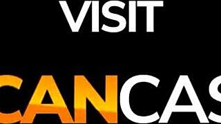 Hot Ebony Babe Nails Sloppy Blowjob in 2nd Casting with Interracial Heat