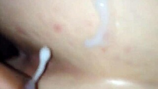 doggystyle white bitch with big black cock cumshot