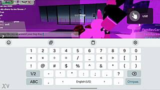 In ROBLOX condo, random dude asks for ASSJOB, good girl fulfills request