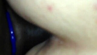 doggystyle white bitch with big black cock cumshot