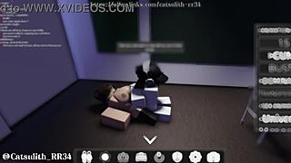 She's earning that A in classroom roleplay, he said.