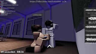 She's earning that A in classroom roleplay, he said.