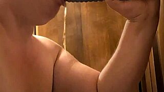 Bbw gags on monster dildo while blindfolded and choked