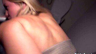 Public Agent Asks Blonde Waitress: Want to See My Tacos? POV Doggystyle!