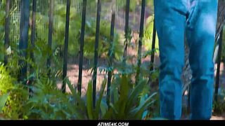 Josh Rivers and Lulu Chu in interracial deepthroat scene