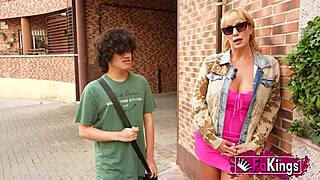 18 Years Old Dude Has a Lot to Learn 49yo Victoria Vera Teaches Him a Lesson