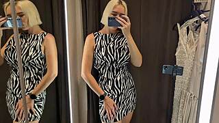 Hey, do you like watching me naked trying on sexy clothes in the mall fitting room?