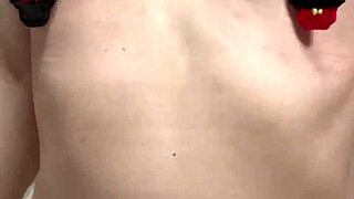 Teen In Junior Underwear Teasing Anal And Nipples