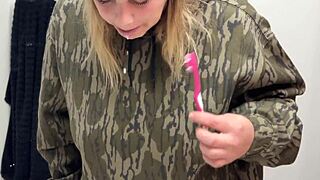 Big Dick Broke Condom! No Birth Control for This Wild Creampie Couple!