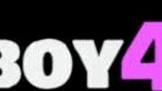 beautiful blonde teen amelia poses with ball, rips clothes to expose big ass