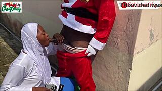 santa offers wet pussy gift