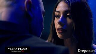 Deeper Gorgeous Baddie Unleashes Kinks in Blowjob and Cowgirl