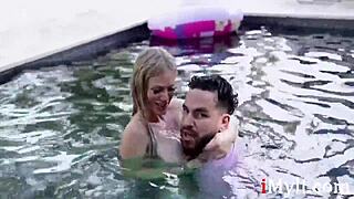 Hot Busty Blonde Milf Gets Her Dripping Pussy Fucked - Casca Akashova