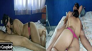 Me encanta chupar vergas cuando me quedo sola en casa 😍