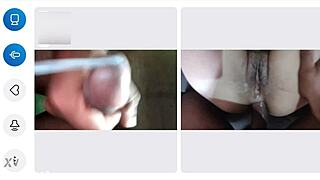 Couldn't Hold Back From Teasing And Came In One Minute On Video Call